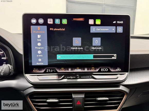 'beytürk' 2025 CUPRA FORMENTOR 1.5eHYBRİD PHEV IMPULSE HATASIZ
