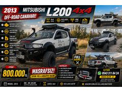 Masrafsız Mitsubishi L 200 4x4 Intense 2013 Model Takaslı
