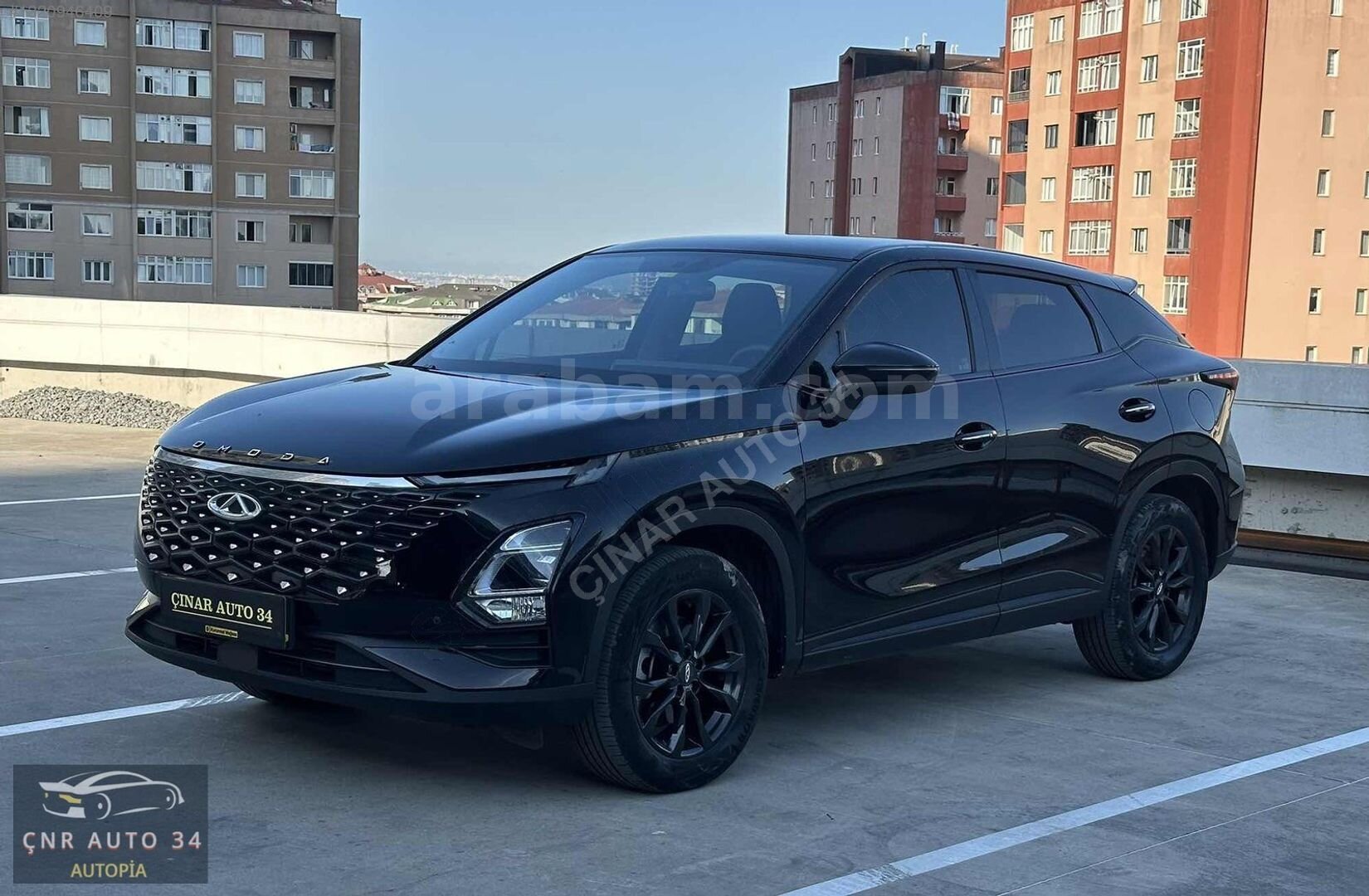 Galeriden Chery Omoda 5 1.6 T-GDI Comfort 2024 Model İstanbul 44.000 km Siyah 3