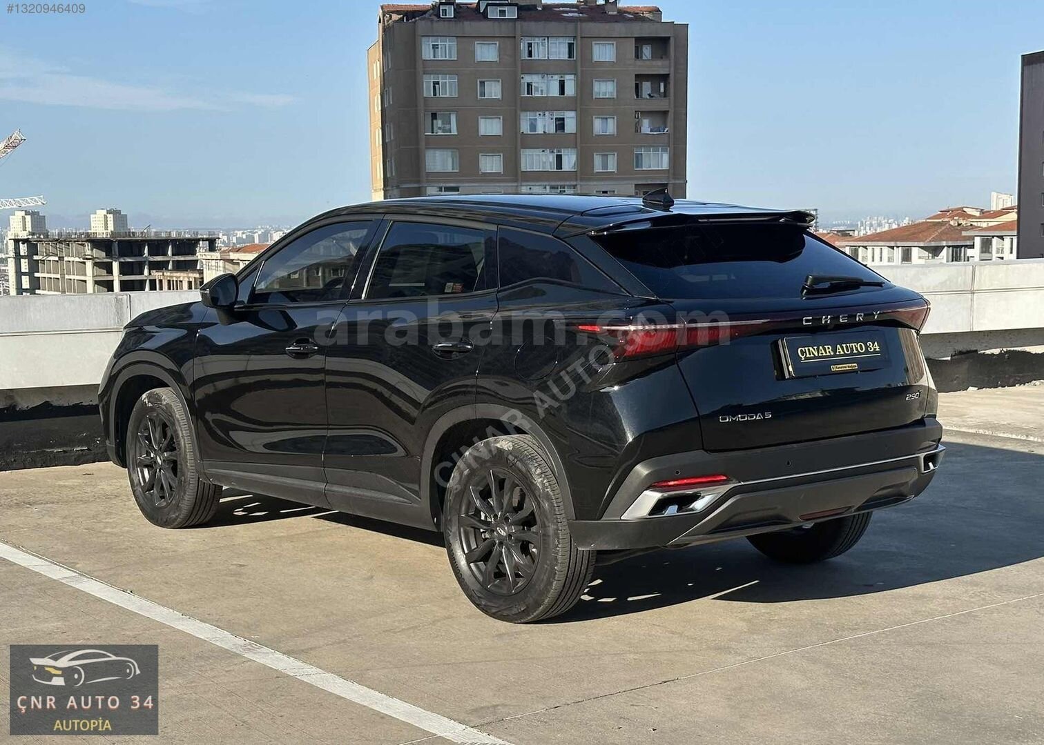 Galeriden Chery Omoda 5 1.6 T-GDI Comfort 2024 Model İstanbul 44.000 km Siyah 7