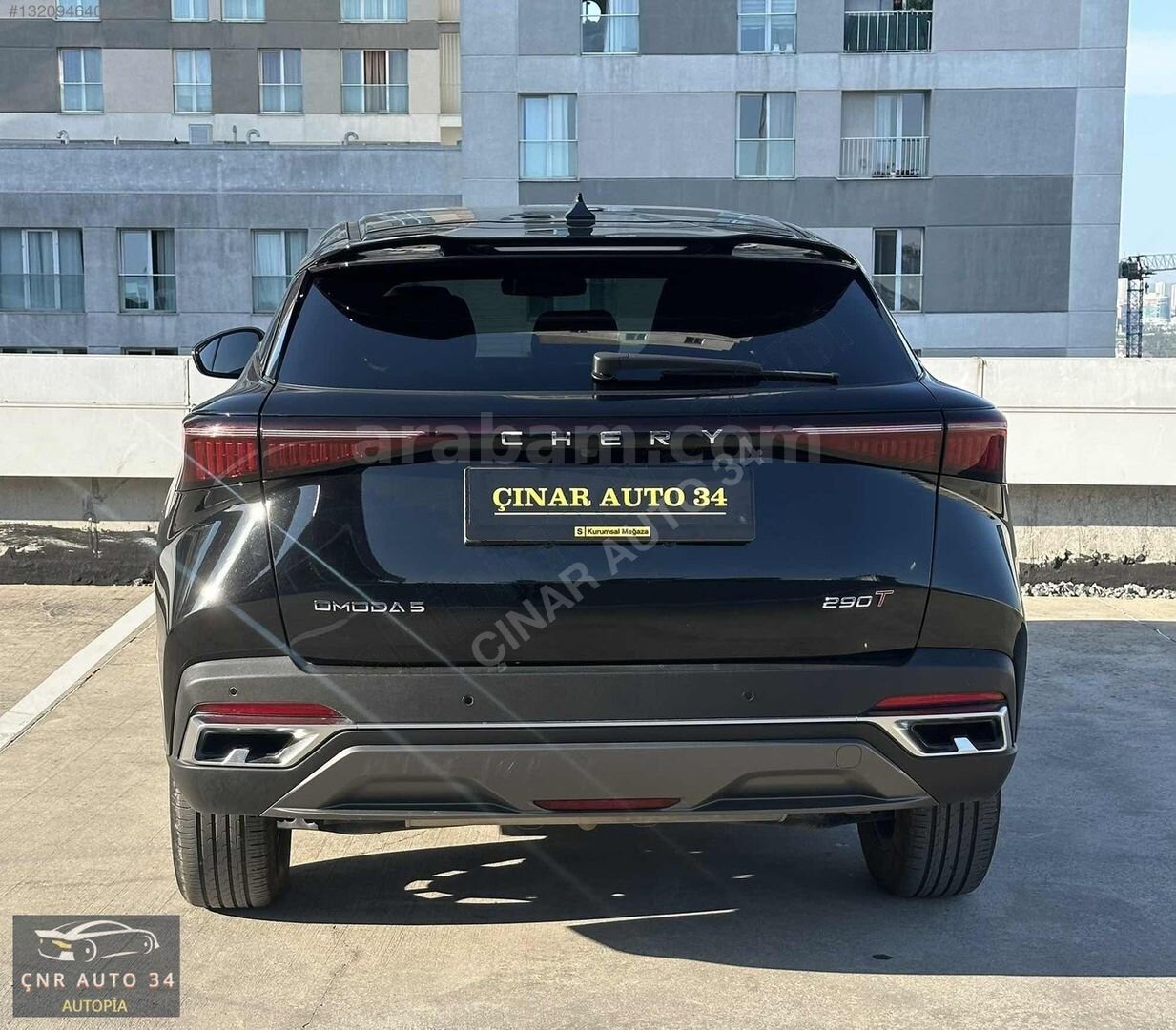 Galeriden Chery Omoda 5 1.6 T-GDI Comfort 2024 Model İstanbul 44.000 km Siyah 6
