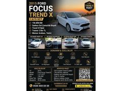 Sahibinden Ford Focus 1.6 TDCi Trend X 2015 Model  196.000 km Beyaz