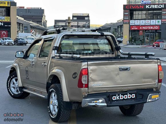 AKBABA OTOMOTİVDEN 2009 MODEL ÇİFT KABİN 4X4 MOTRU GÜZEL
