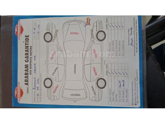 Sahibinden Renault Megane 1.5 Blue DCI Touch 2019 Model