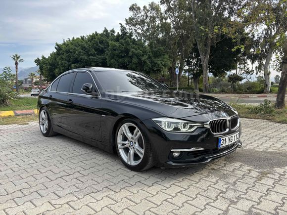 Boyasız değişensiz tramersiz orjinal LCİ Sahibinden BMW 3 Serisi 320i ED Luxury Line 2015 Model 