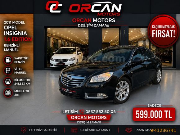 ORCAN MOTORS dan 2011 Insignia 1.6 Turbo Edition