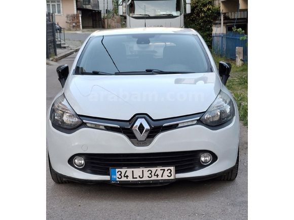 Sahibinden Renault Clio 1.5 dCi Icon 2014 Model  187.000 km Beyaz