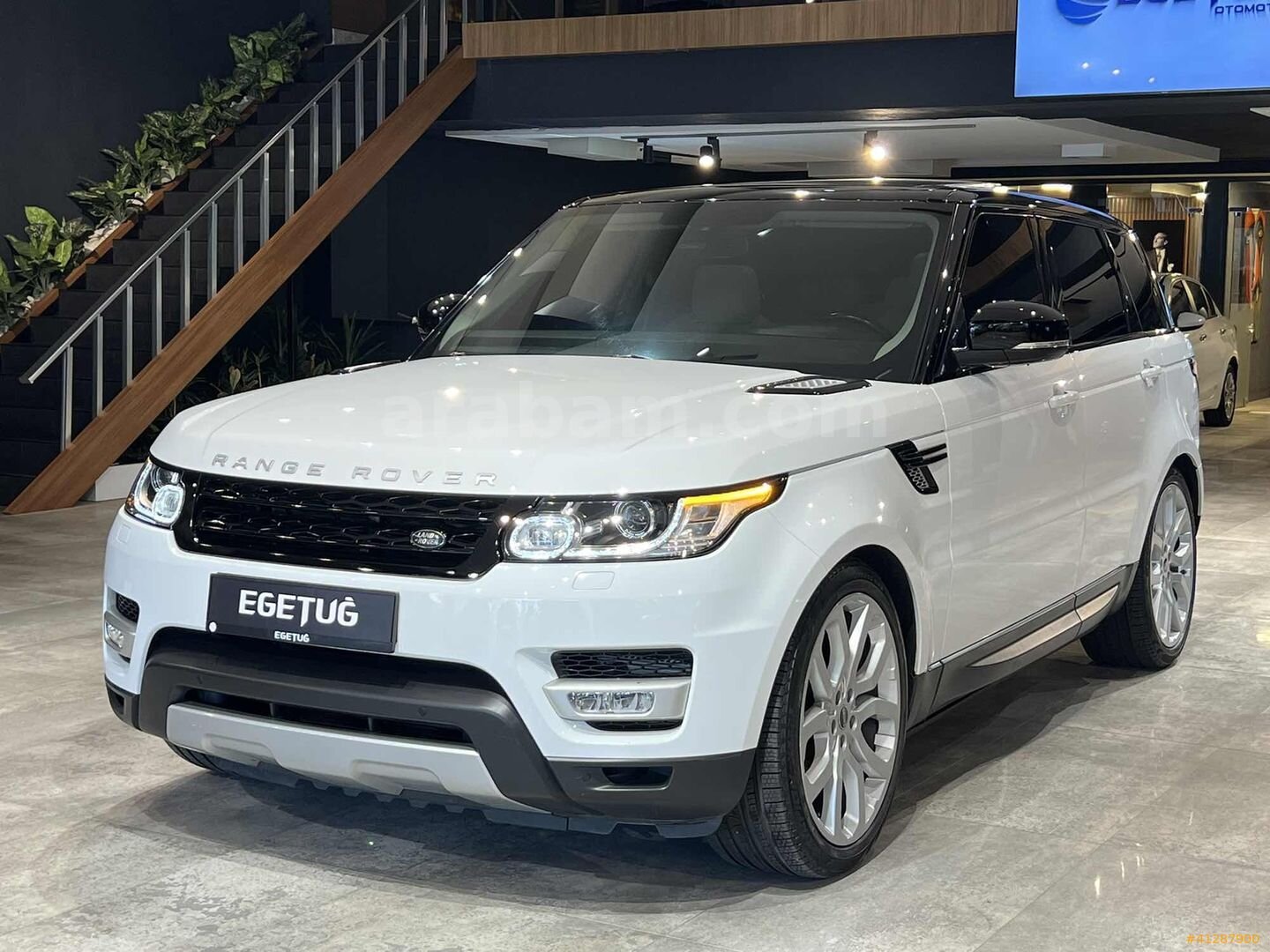 Galeriden Land Rover Range Sport 3.0 SDV6 HSE 2016 Model Antalya 113.000 km Beyaz 2