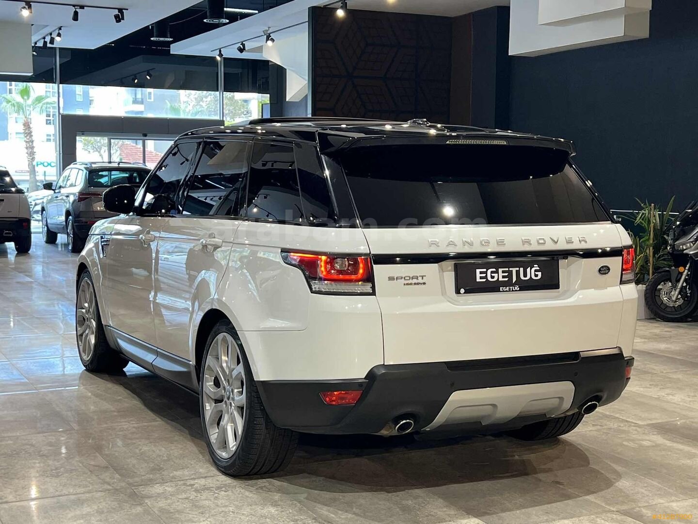 Galeriden Land Rover Range Sport 3.0 SDV6 HSE 2016 Model Antalya 113.000 km Beyaz 7