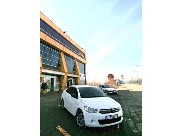 Sahibinden Citroen C-Elysée 1.6 HDi Exclusive 2013 Model  138.000 km Beyaz