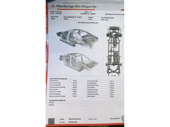 Sahibinden Honda Civic 1.6i VTEC Elegance 2021 Model