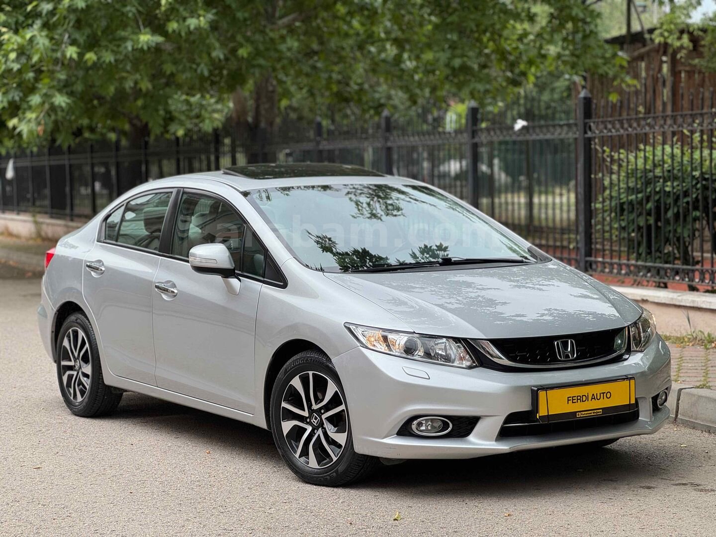 Galeriden Honda Civic 1.6i VTEC Eco Elegance 2016 Model Ankara 124.000 km Gri (Gümüş) 6