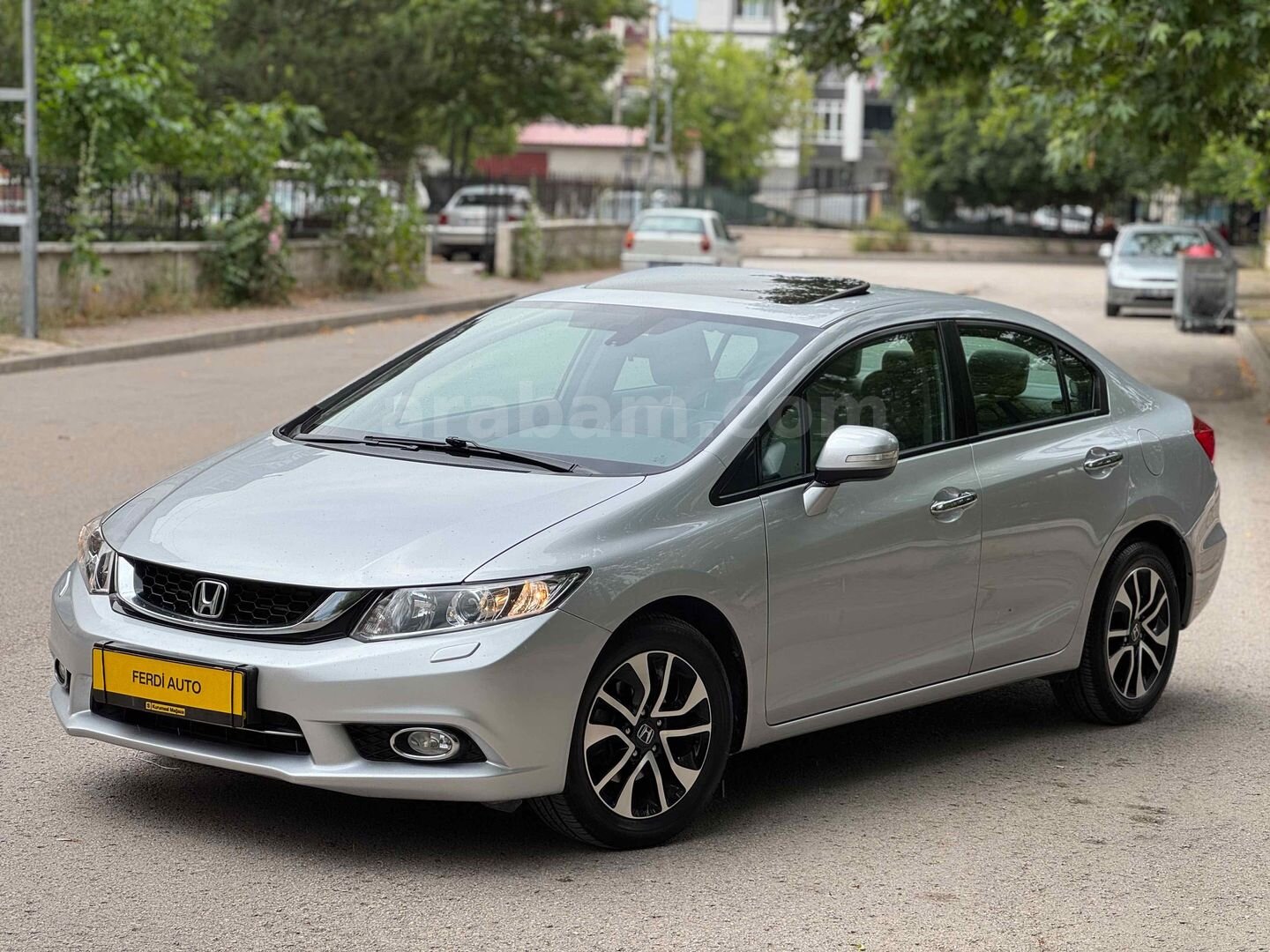 Galeriden Honda Civic 1.6i VTEC Eco Elegance 2016 Model Ankara 124.000 km Gri (Gümüş) 2