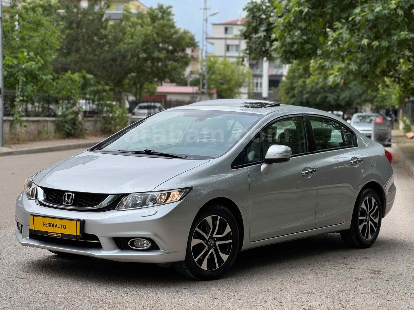 Galeriden Honda Civic 1.6i VTEC Eco Elegance 2016 Model Ankara 124.000 km Gri (Gümüş) 1