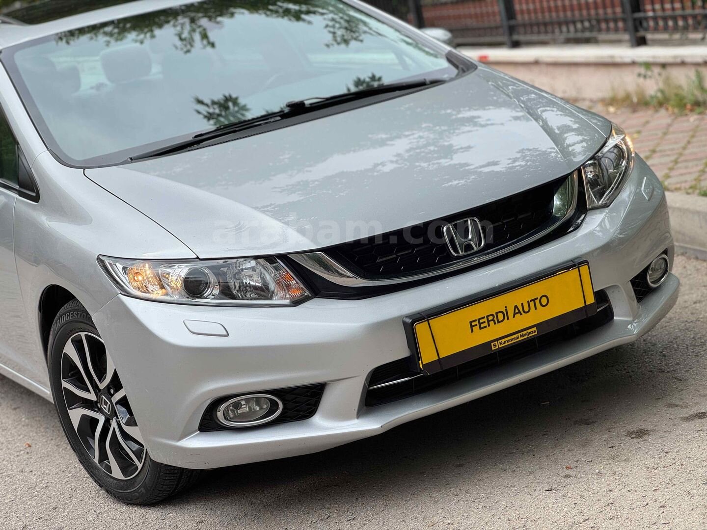 Galeriden Honda Civic 1.6i VTEC Eco Elegance 2016 Model Ankara 124.000 km Gri (Gümüş) 7