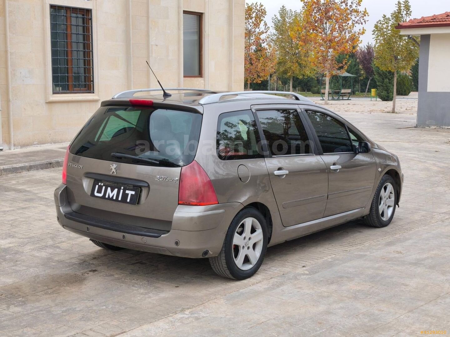 Galeriden Peugeot 307 1.6 Pack 2005 Model Gaziantep 316.000 km Gri 5