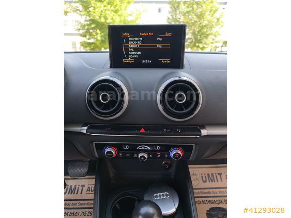 ÜMİT AUTO/2016/AUDİ/A3/ATTRACTİON/OTOMATİK/182.BİN KM/