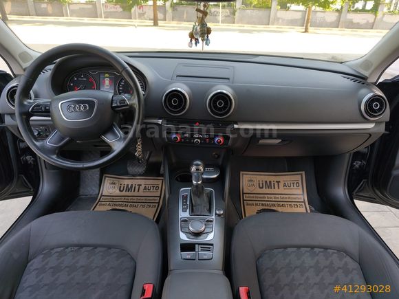 ÜMİT AUTO/2016/AUDİ/A3/ATTRACTİON/OTOMATİK/182.BİN KM/