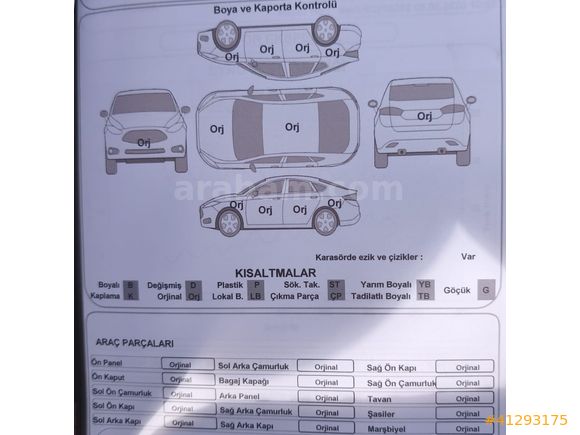 ÜMİT AUTO/BOYASIZ/ELEGANCE/SANRUOFF/KOLTUK ISITMA/