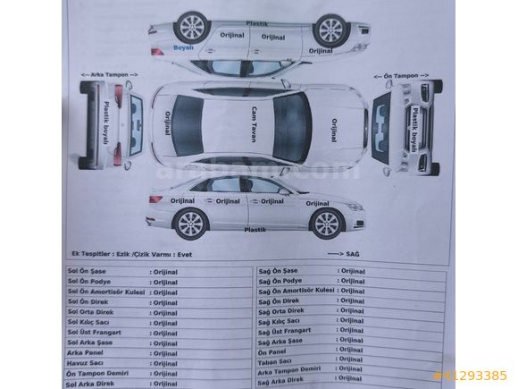 ÜMİT AUTO/2016/CAM TAVAN/MERCEDES/C 200 D/AMG/