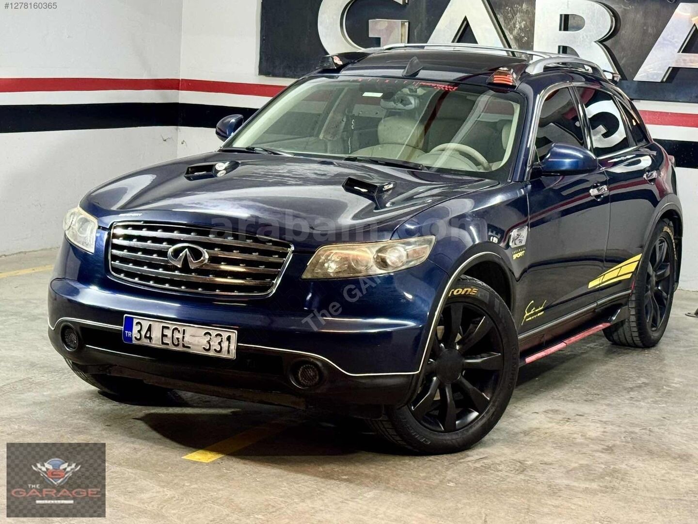 Galeriden Infiniti FX FX35 2005 Model İstanbul 192.000 km Lacivert 2