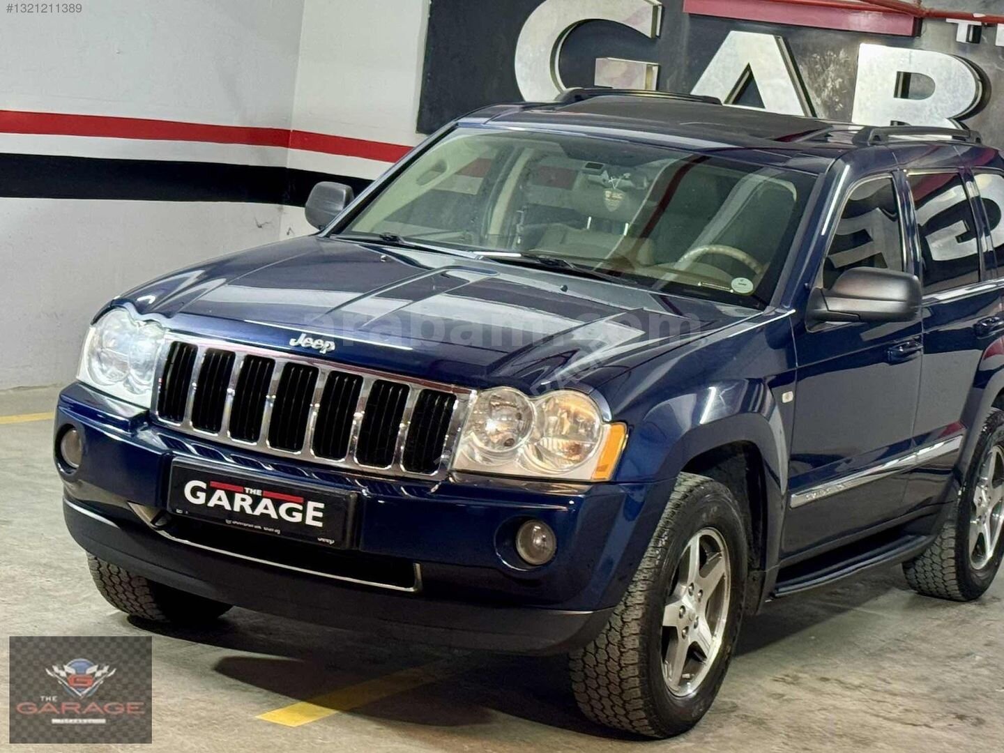 Galeriden Jeep Grand Cherokee 3.0 CRD Limited 2006 Model İstanbul 232.000 km Lacivert 7
