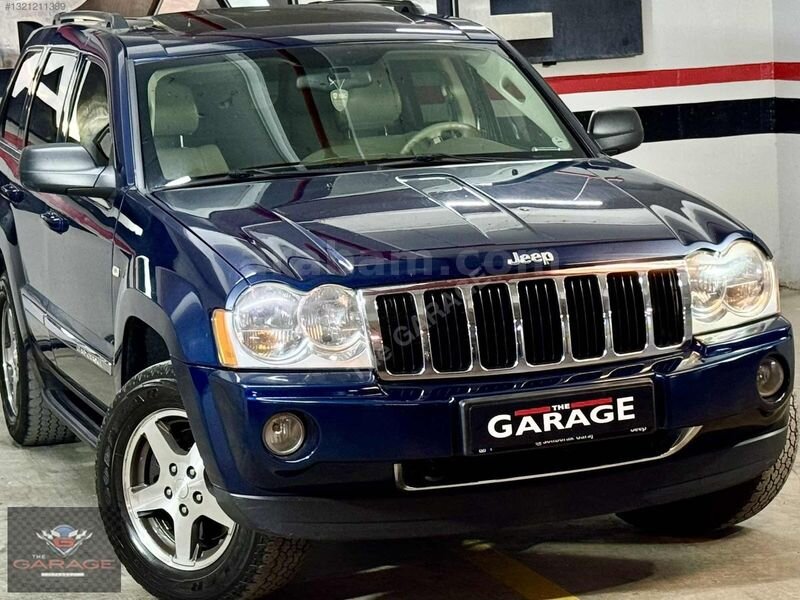 Galeriden Jeep Grand Cherokee 3.0 CRD Limited 2006 Model İstanbul 232.000 km Lacivert