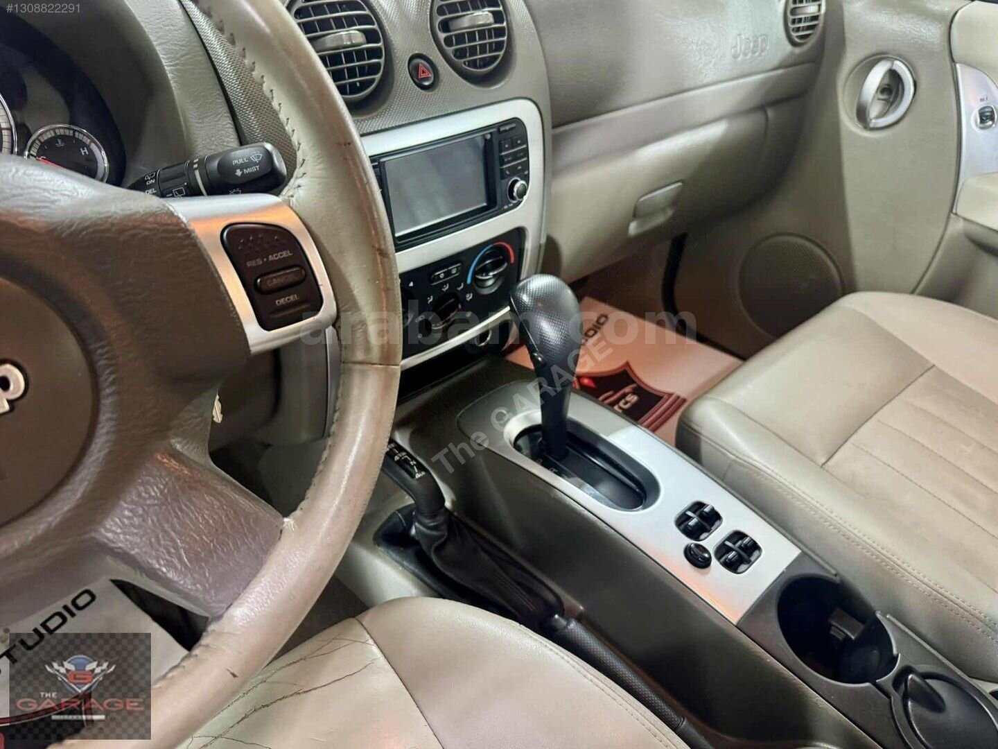 Galeriden Jeep Cherokee 2.8 CRD Limited 2007 Model İstanbul 180.000 km Bej 6