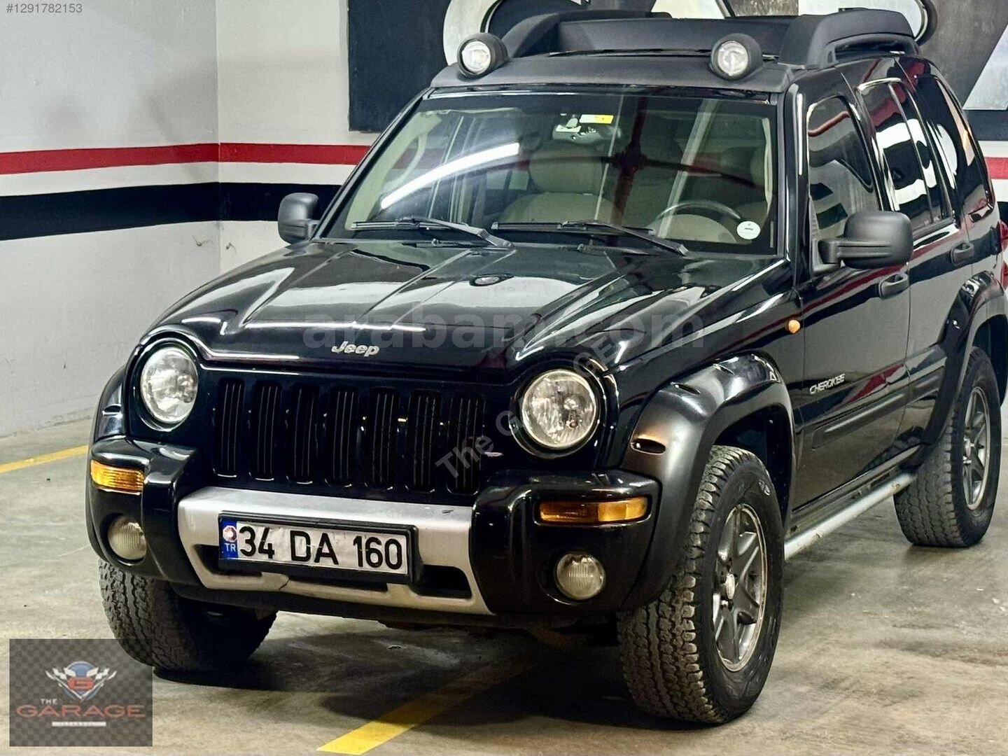 Galeriden Jeep Cherokee 3.7 Renegade 2004 Model İstanbul 173.000 km Siyah 5
