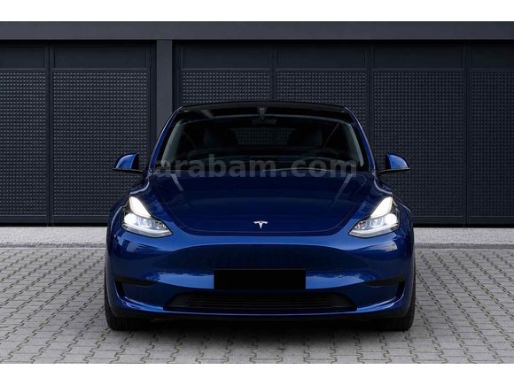  Tesla Model Y Standart Range   DEEP BLUE İÇ BEYAZ
