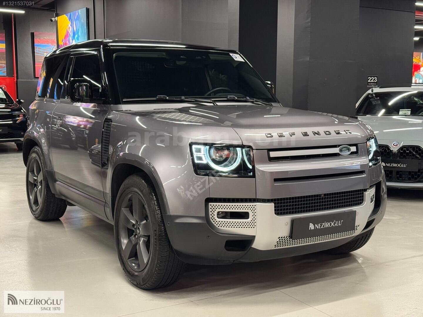 Galeriden Land Rover Defender 90 3.0 D 2022 Model Ankara 56.157 km Gri 3