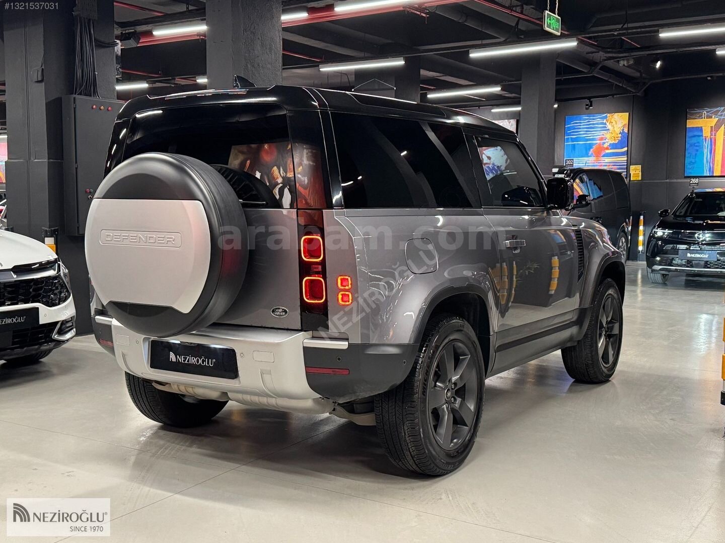 Galeriden Land Rover Defender 90 3.0 D 2022 Model Ankara 56.157 km Gri 6
