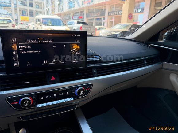 ERDEMLER'DEN 2023 AUDI A4 40TDI ADVANCED SUNROFLU BOYASIZZ FULL