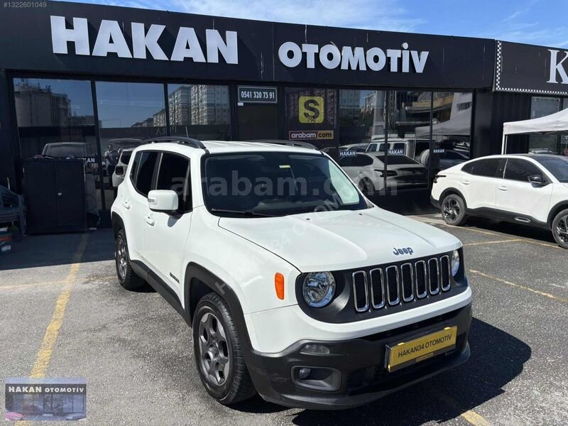 Galeriden Jeep Renegade 1.4 MultiAir Longitude 2015 Model İstanbul 85.000 km Beyaz