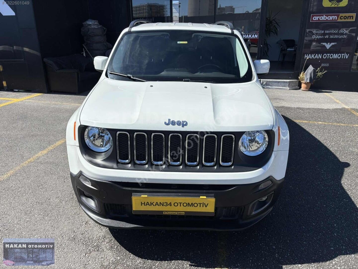 Galeriden Jeep Renegade 1.4 MultiAir Longitude 2015 Model İstanbul 85.000 km Beyaz 2