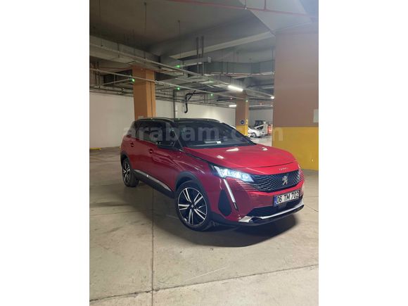 Sahibinden Peugeot 5008 1.5 BlueHDI GT 2021 Model Ankara 130.000 km Kırmızı