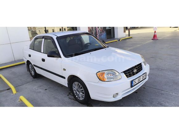 Hyundai Accent 2004 Model 1.5 dizel motor. Orjinal 216 Bin Km'de