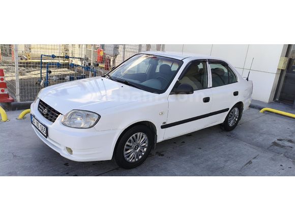 Hyundai Accent 2004 Model 1.5 dizel motor. Orjinal 216 Bin Km'de