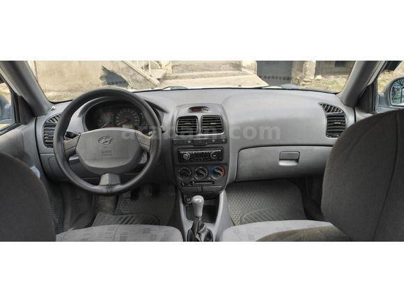 Hyundai Accent 2004 Model 1.5 dizel motor. Orjinal 216 Bin Km'de