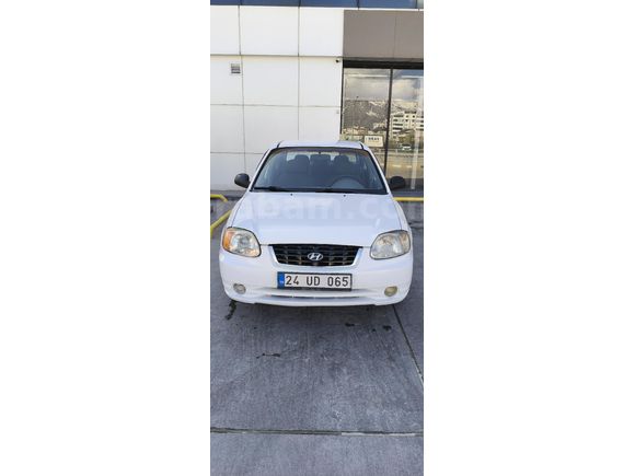 Hyundai Accent 2004 Model 1.5 dizel motor. Orjinal 216 Bin Km'de