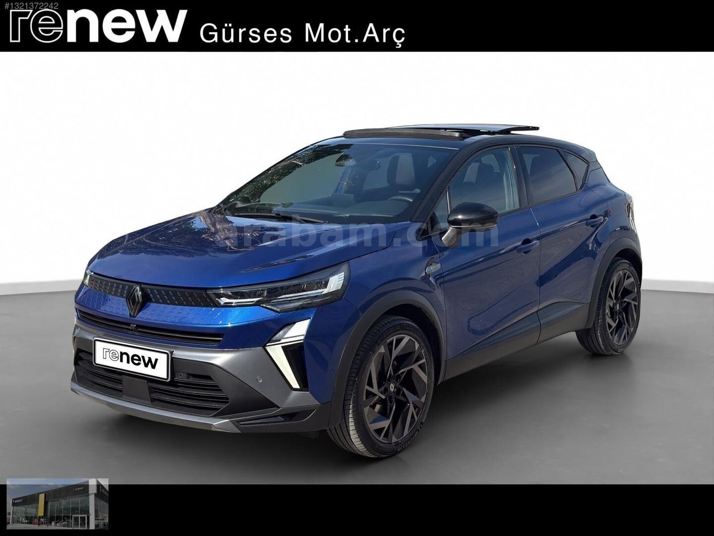 Galeriden Renault Captur 1.6 E-Tech Esprit Alpine 2024 Model İstanbul 15.860 km Mavi 1