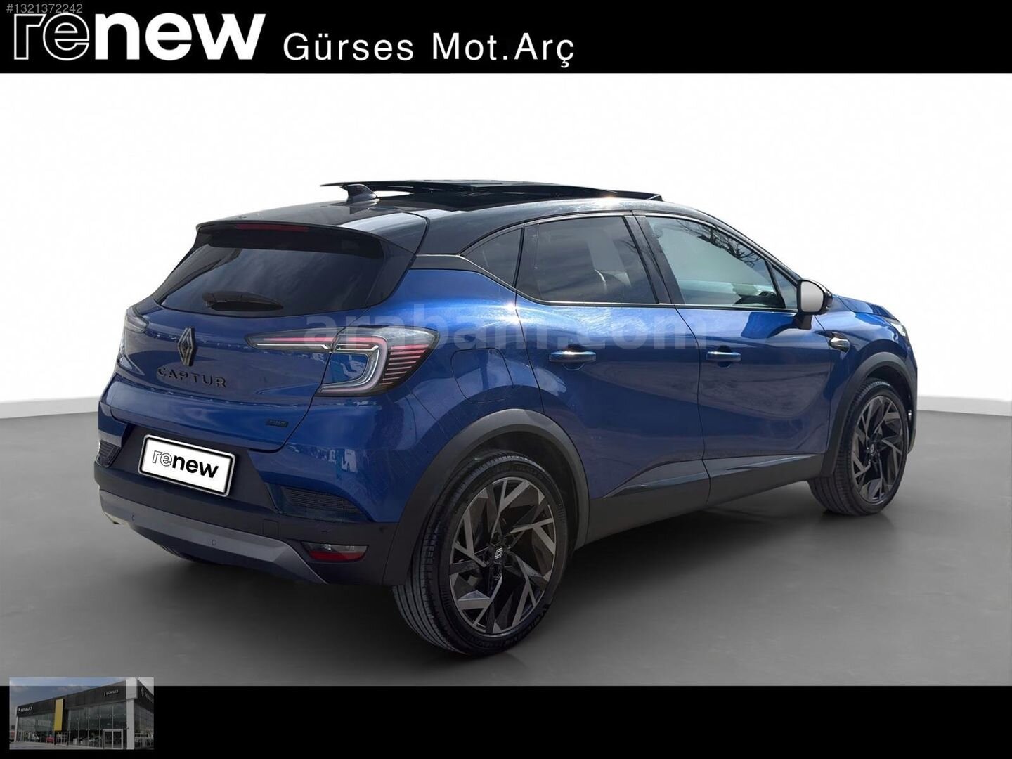 Galeriden Renault Captur 1.6 E-Tech Esprit Alpine 2024 Model İstanbul 15.860 km Mavi 3