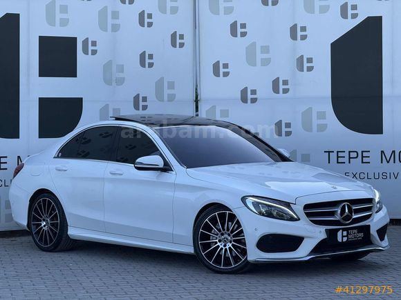 2017 C200D AMG DEĞİŞENSİZ-CAM TAVAN-ANALOG SAAT-249.000KM