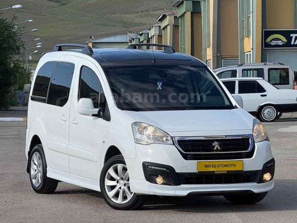 Galeriden Peugeot Partner 1.6 BlueHDI Zenith 2018 Model Van