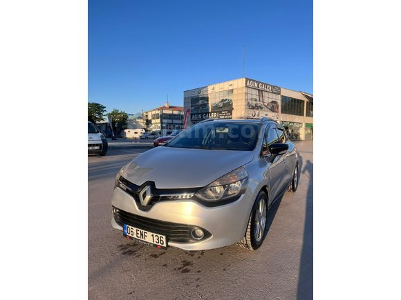 Sahibinden Renault Clio 1.5 dCi SportTourer Icon 2014 Model  258.000 km Gri