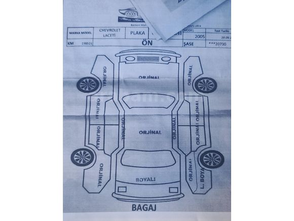 SAHİBİNDEN DEĞİŞENSİZ BAKIMLI LACETTİ