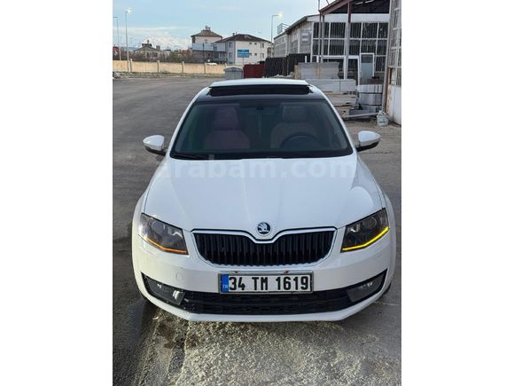 Sahibinden Skoda Octavia 1.6 TDI Style 2016 Model  223.000 km Beyaz