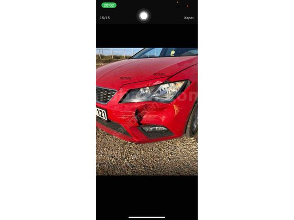 Sahibinden Seat Leon 1.2 TSI Style 2014 Model  121000 km  Kırmızı