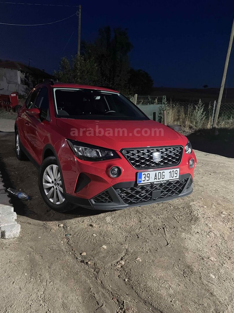 Sahibinden Seat Arona 1.0 EcoTSI Style 2023 Model Kırklareli 32.000 km Kırmızı 5