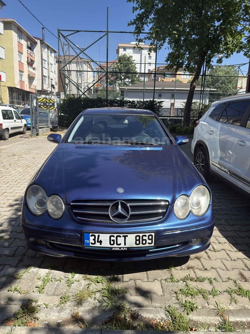 Sahibinden Mercedes - Benz CLK 200 Kompressor Avantgarde 2004 Model İstanbul 290.000 km Mavi (metalik) 1